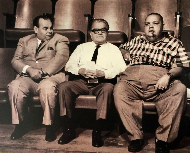 Mario Mauriello, Gonzalo Barrios y El Gordo Pérez
