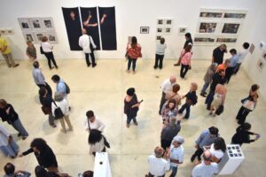 Inauguración de "Hacia una historia de la mirada. El retrato en la colección Archivo Fotografía Urbana", 28 de septiembre de 2019 / Foto cortesía Sala Mendoza
