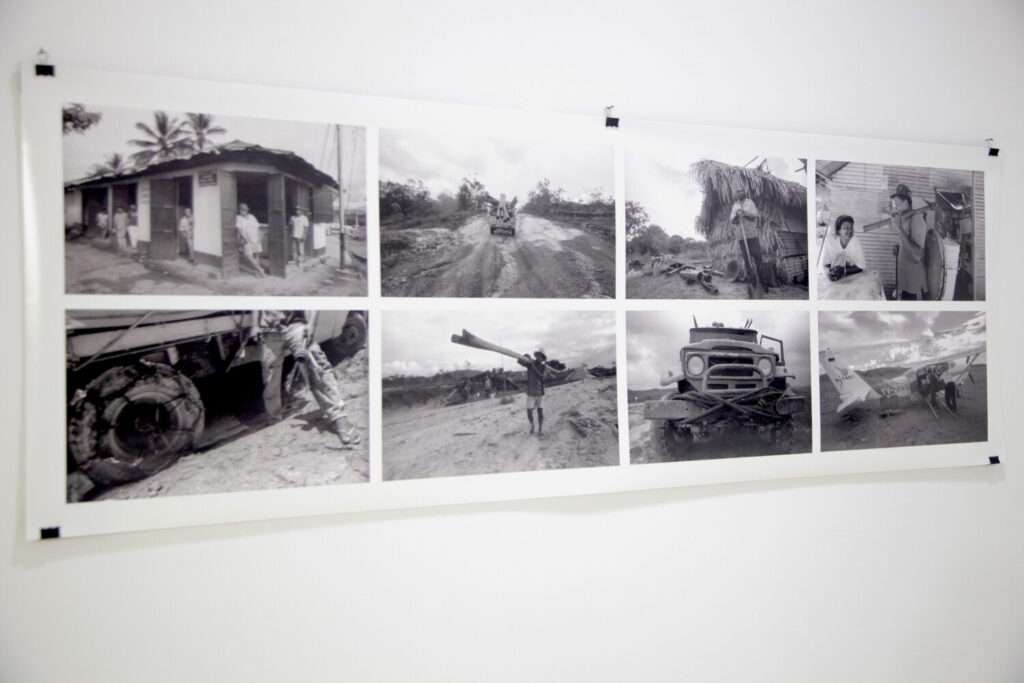 Vista de sala de "De iluminados y quimeras". Caracas, Venezuela, mayo de 2025: Registros cortesía Habitar El Cine