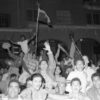 Primeras celebraciones en el centro de la ciudad, 23 de enero de 1958: Jorge Humberto Cárdenas ©Archivo Fotografía Urbana