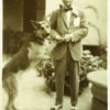 Gil Fortoul y su perro
