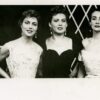 María Luisa Lamata, Linda Olivier y María Luisa Sandoval, Circa 1953 / Fotografía de autor desconocido ©ArchivoFotografíaUrbana